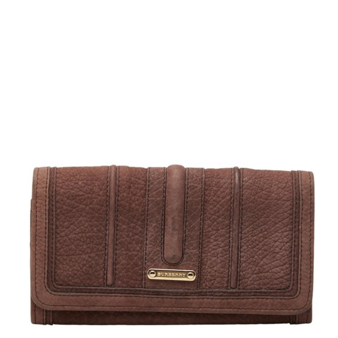 Burberry Logo Long Wallet, Brown Leather, Women's BURBERRY (1 of 12)