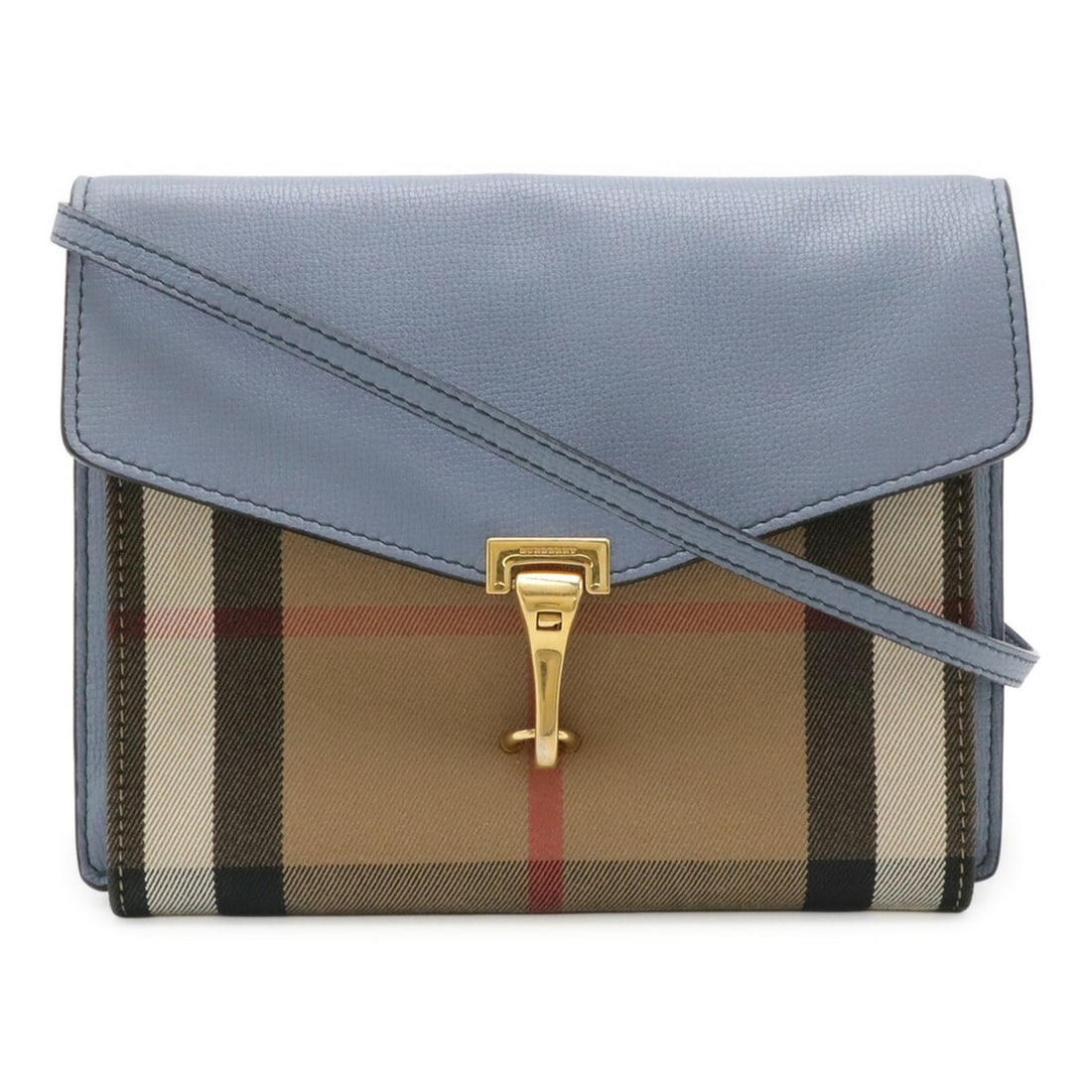 BURBERRY Macken shoulder bag, check pattern, canvas, nylon, leather, light blue, beige, multicolor.: --- Catalog ---Category: SizeSize (HxWxD): 18cm x 24cm x 10cm / 7.08'' x 9.44'' x 3.93''Category: DesignType: Shoulder bagColor: Beige, Light blue, Multi-colorGender: WomenMaterial: Canvas , Leather C