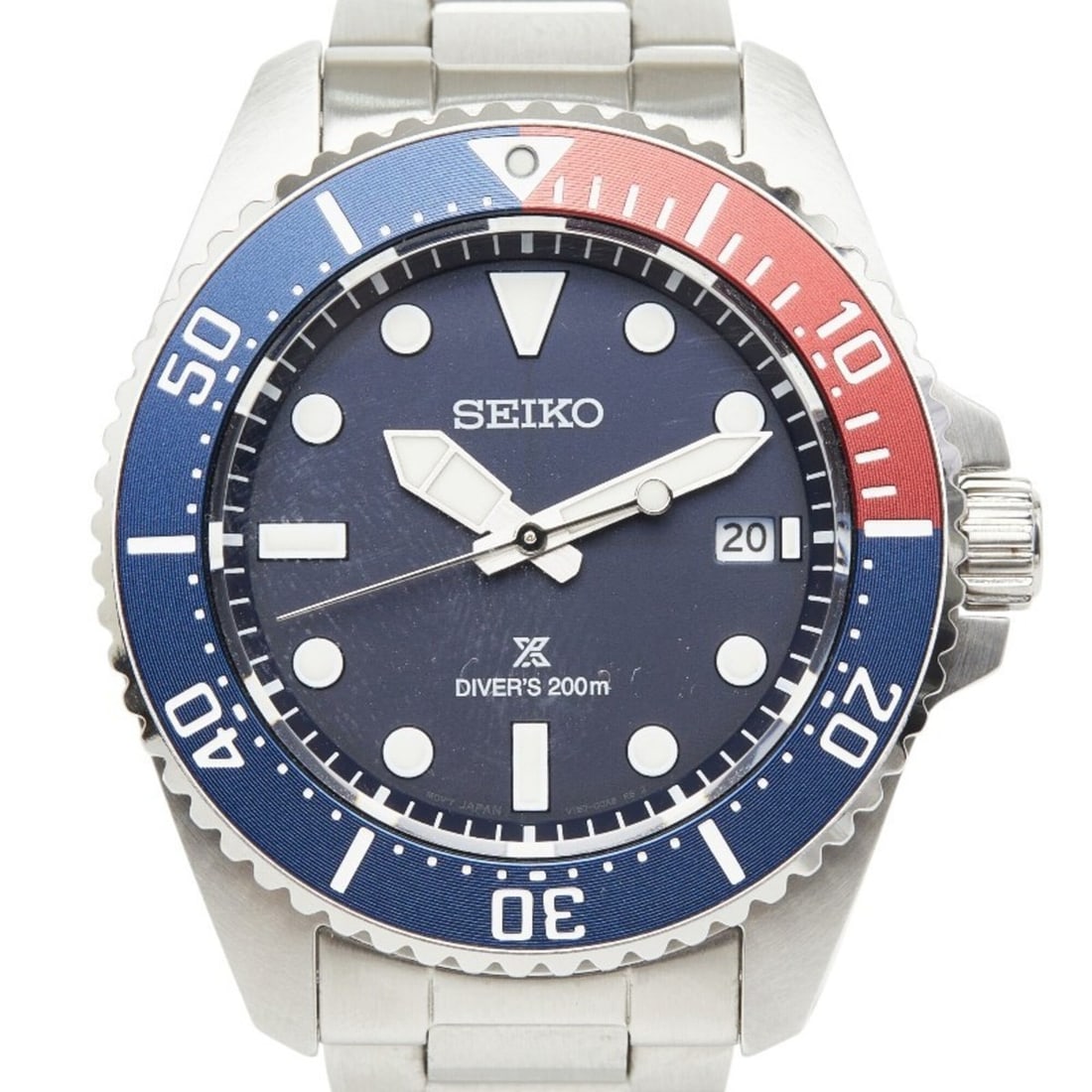 Seiko Prospex Diver Scuba Solar Watch SBDJ061 Navy Dial Stainless Steel Men's SEIKO (1 of 11)