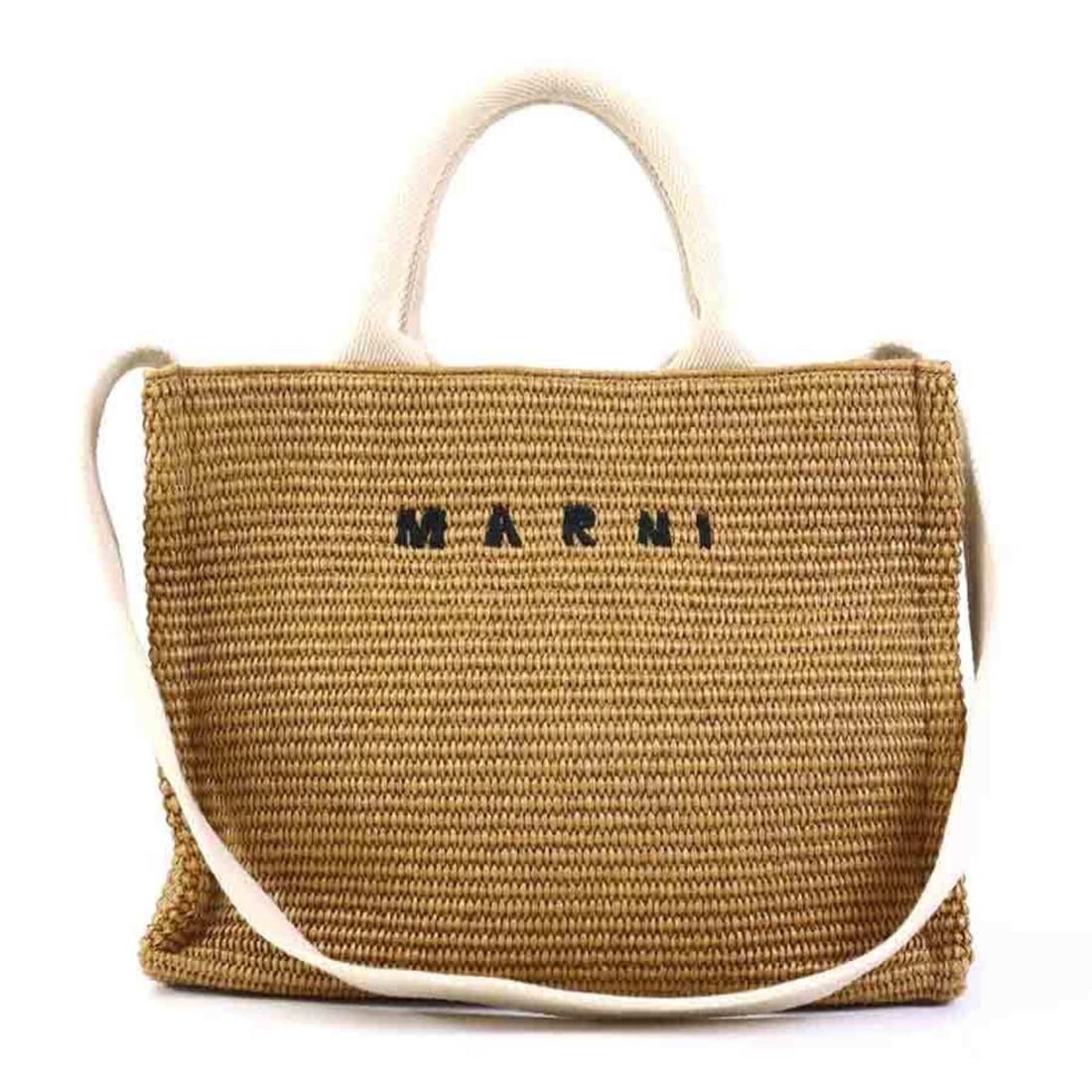 MARNI East West Small Tote Handbag/Shoulder Bag, Raffia Canvas, Natural Ivory, Women's, h32438r: --- Catalog ---Category: SizeSize (HxWxD): 24cm x 30cm x 12cm / 9.44'' x 11.81'' x 4.72''Category: DesignType: Handbag, Shoulder bagColor: IvoryGender: WomenMaterial: Raffia , Canvas Category: General