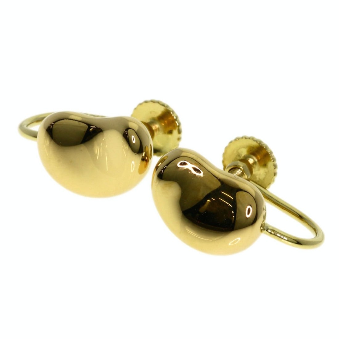 Tiffany Bean Earrings, 18K Yellow Gold, Women's, TIFFANY&Co.: --- Catalog ---Category: DesignType: Clip earringsGender: WomenMaterial: Yellow gold (18K)Category: GeneralBrand: Tiffany--- Item List ---Section: ConditionRanking: Rank SA Used - Hardly any traces of