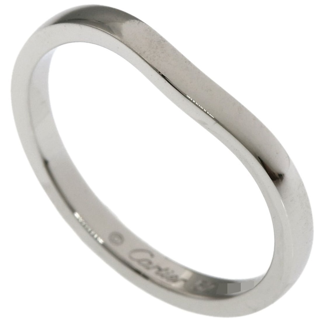 Cartier Ballerina #52 Ring, Platinum PT950, Women's, CARTIER (1 of 11)