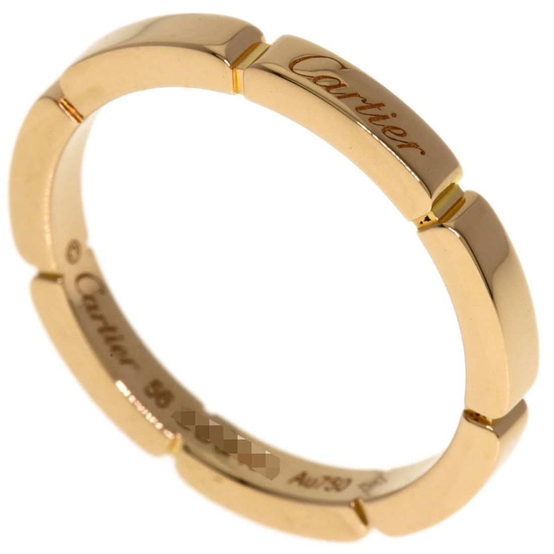 Cartier Maillon Panthère #56 Ring, 18K Pink Gold, Women's.: --- Catalog ---Category: SizeJP Size: 16US Size: 8Category: DesignType: Band ringGender: WomenMaterial: Pink gold (18K)Category: GeneralBrand: Cartier--- Item List ---Section: ConditionRanking: Rank S