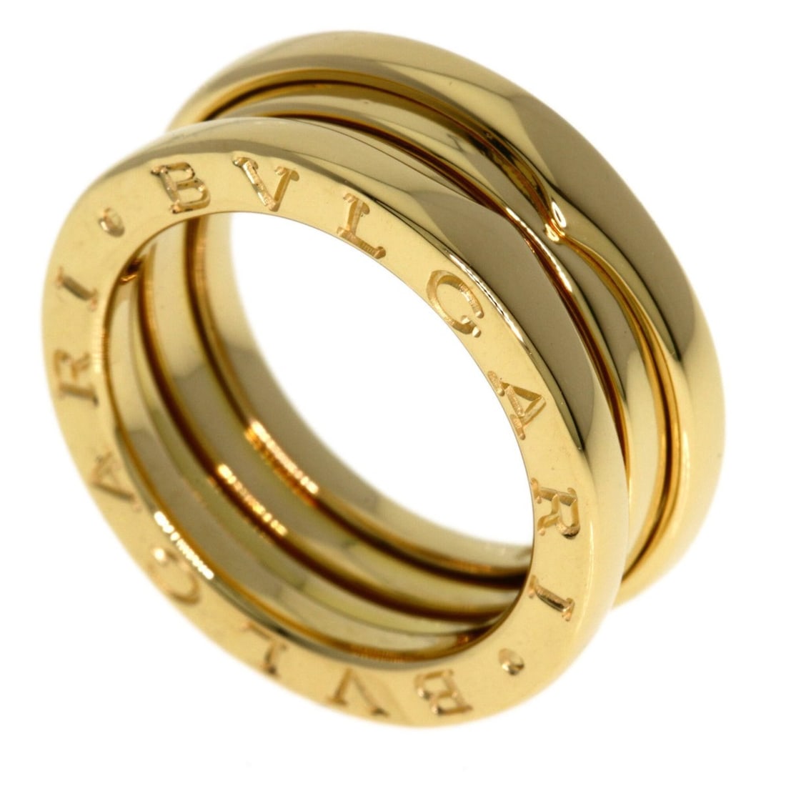 BVLGARI B-zero1 2-band ring #50, 18K yellow gold, women's.: --- Catalog ---Category: SizeJP Size: 10US Size: 5.5Category: DesignType: Band ringGender: WomenMaterial: Yellow gold (18K)Category: GeneralBrand: Bvlgari--- Item List ---Section: ConditionRanking: Ra