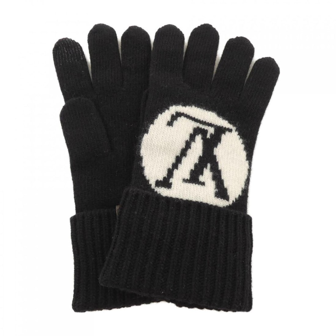 Louis Vuitton LOUIS VUITTON Maiko LV Medallion M79307 Gloves: --- Catalog ---Category: SizeHand Width: 17cm / 6.69''Category: DesignType: Warm glovesColor: BlackGender: WomenCategory: GeneralMPN: M79307Brand: Louis Vuitton--- Item List ---Section: