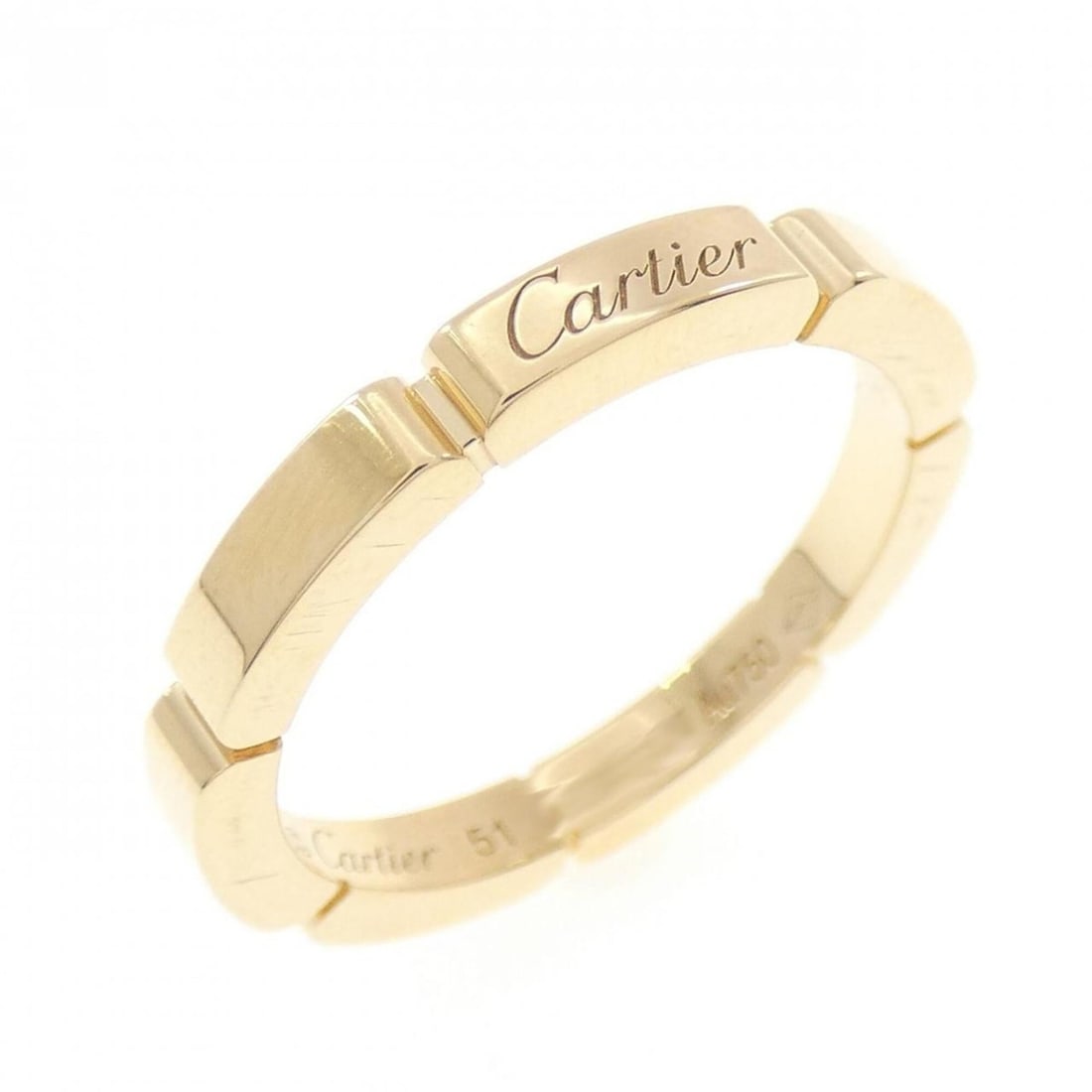 Cartier Maillon Panthère Ring: --- Catalog ---Category: SizeUS Size: 6Brand Size: 51Category: DesignType: Band ringGender: WomenMaterial: Yellow gold (18K)Category: GeneralMPN: B4079900Brand: Cartier--- Item List ---Section: Condit