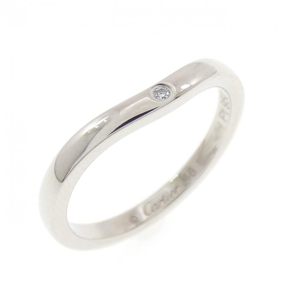 Cartier Ballerina 3P Ring: --- Catalog ---Category: SizeUS Size: 4.5Brand Size: 48Category: DesignType: Band ringStone: DiamondGender: WomenMaterial: Platinum 950Category: GeneralMPN: CRB4092900Brand: Cartier--- Item List