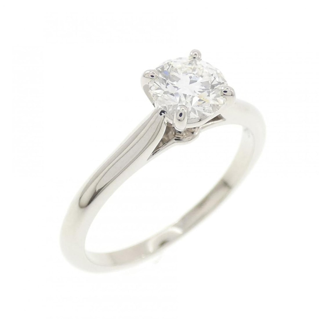 Cartier 1895 Ring, 0.52ct G VVS2 VG: --- Catalog ---Category: SizeUS Size: 5.5Brand Size: 50Category: DesignType: Band ringStone: DiamondGender: WomenMaterial: Platinum 950Category: GeneralMPN: N4139450Brand: Cartier--- Item List