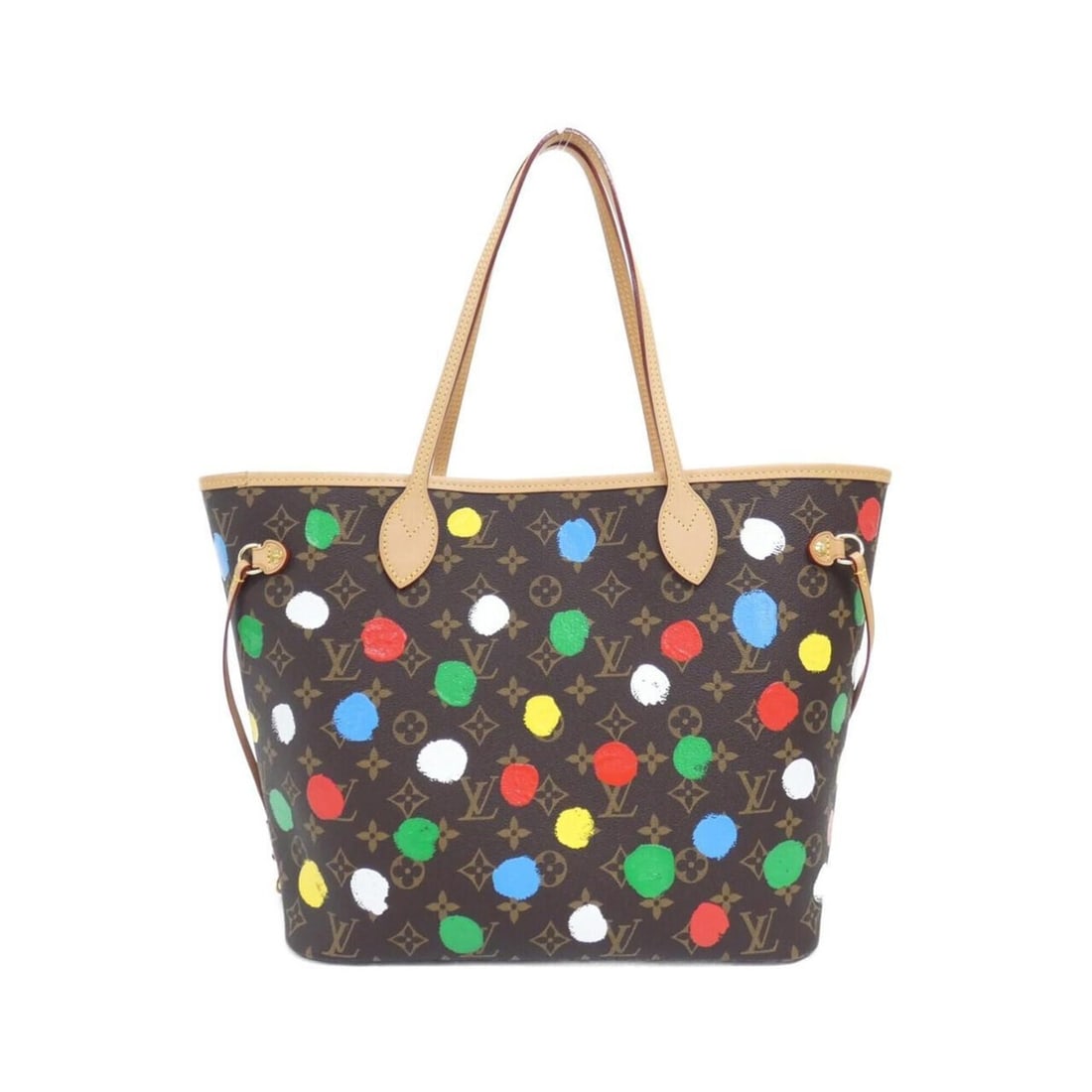 Louis Vuitton Monogram (LV X YK) Neverfull MM M46381 Handbag: --- Catalog ---Category: SizeSize (HxWxD): 29cm x 45cm x 15cm / 11.41'' x 17.71'' x 5.9''Category: DesignType: HandbagColor: Brown, Multi-colorGender: Women,MenMaterial: Coated canvas Category: Genera