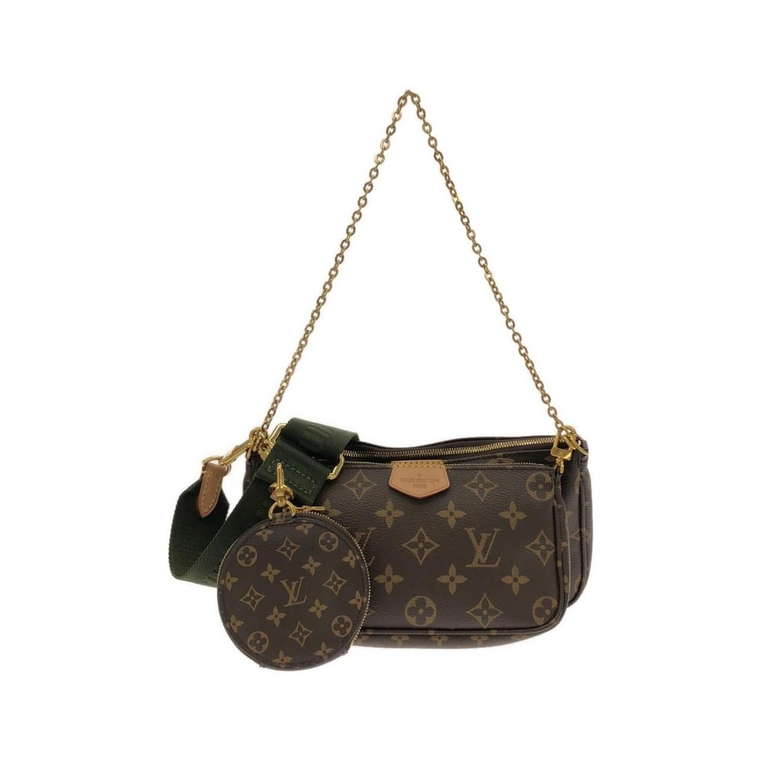 Louis Vuitton Monogram Multi Pochette Accessoires M44813 Shoulder Bag: --- Catalog ---Category: SizeSize (HxWxD): 14cm x 24cm x 3.5cm / 5.51'' x 9.44'' x 1.37''Category: DesignType: Pochette, Shoulder bagColor: BrownGender: Women,MenMaterial: Coated canvas Category: Gene