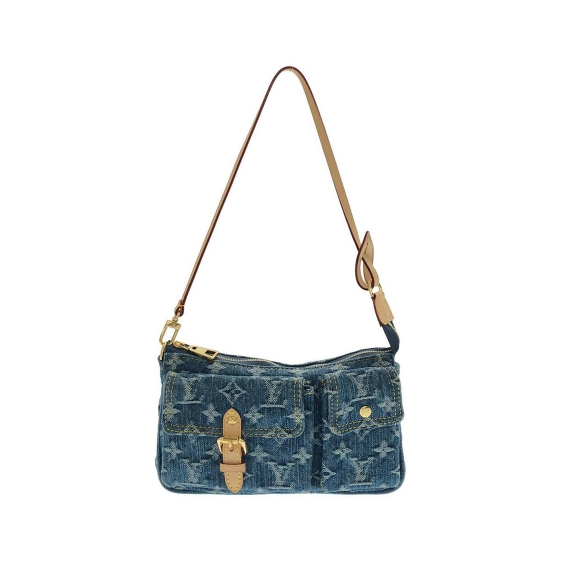 Louis Vuitton Monogram Denim (Denim Rendezvous) Pochette Accessoires Cargo M27602 Handbag: --- Catalog ---Category: SizeSize (HxWxD): 13cm x 21cm x 3.5cm / 5.11'' x 8.26'' x 1.37''Category: DesignType: Handbag, PochetteColor: BlueGender: Women,MenMaterial: Denim , Canvas Category: GeneralMP