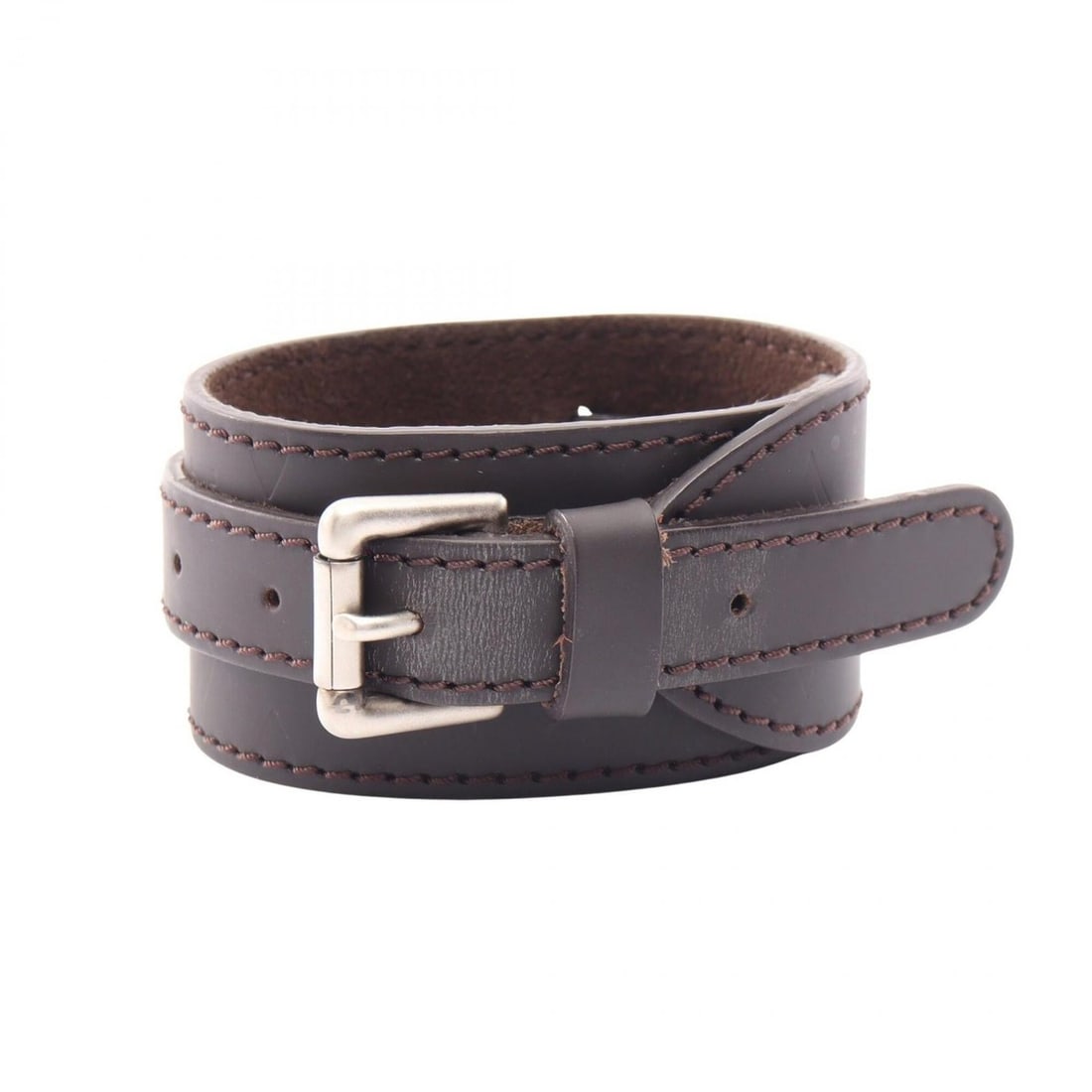 Louis Vuitton LOUIS VUITTON Bracelet Force Monogram Glacé Cafe Accessory Leather Men's Women's: --- Catalog ---Category: SizeLength: 15.5cm - 18.5cm / 6.1'' - 7.28''Category: DesignType: Charm braceletColor: Brown, CoffeeGender: Men,WomenMaterial: LeatherCategory: GeneralMPN: M66500Brand: Louis 