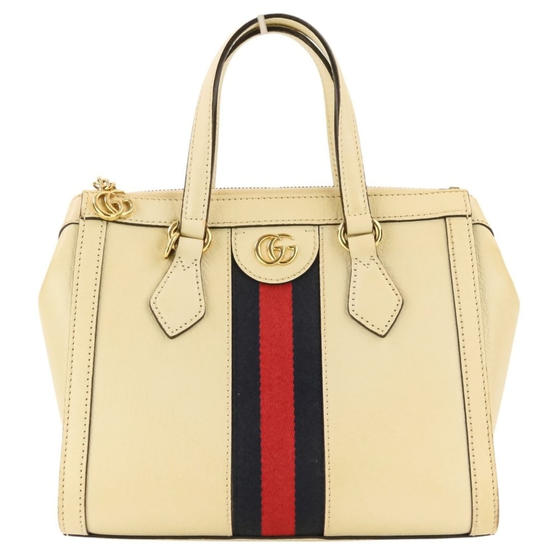 GUCCI Ophidia 2-Way Leather Shoulder Bag/Handbag 719882 Beige Women's: --- Catalog ---Category: SizeSize (HxWxD): 19cm x 22.5cm x 8cm / 7.48'' x 8.85'' x 3.14''Category: DesignType: Handbag, Shoulder bagColor: BeigeGender: WomenMaterial: Leather Category: GeneralBrand: G