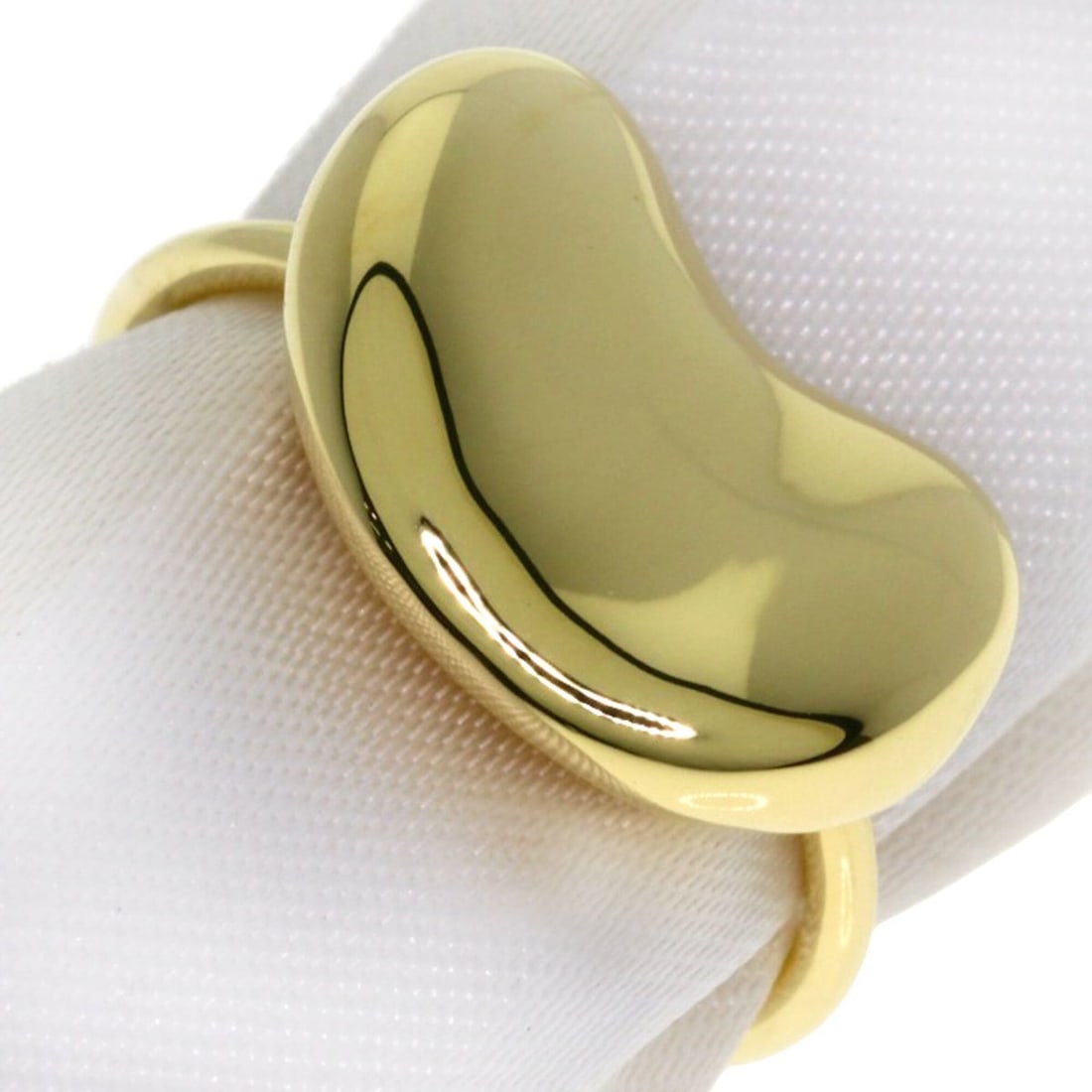 Tiffany & Co. Bean Ring, 18K Yellow Gold, Women's.: --- Catalog ---Category: SizeJP Size: 9US Size: 5Category: DesignType: Band ringGender: WomenMaterial: Yellow gold (18K)Category: GeneralBrand: Tiffany--- Item List ---Section: ConditionRanking: Rank 
