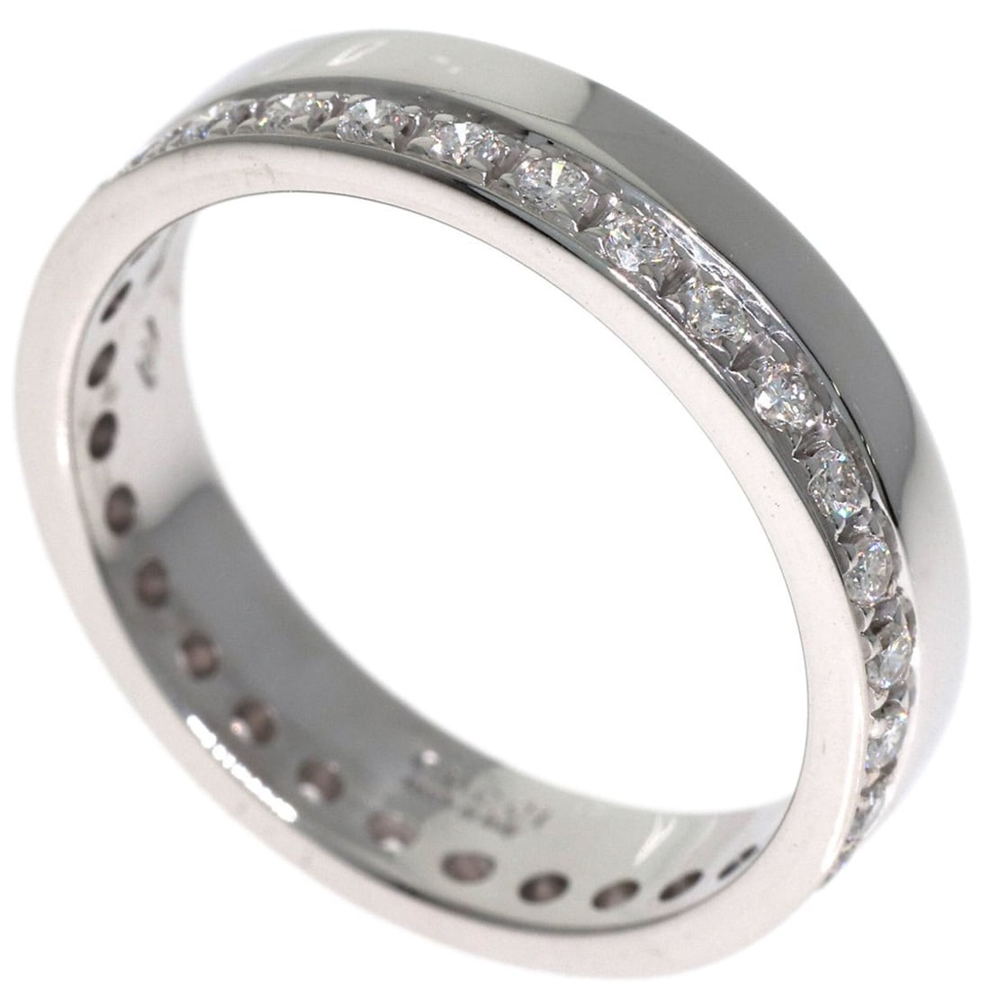 Gucci Full Eternity Diamond Ring, 18K White Gold, Women's. (1 of 11)