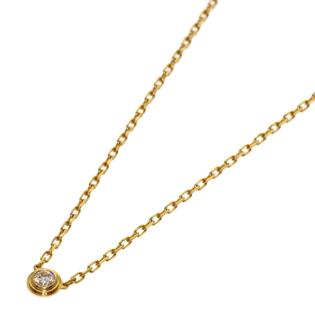 Cartier Diamants Légers d'Amour SM Diamond Necklace 18K Yellow Gold Women's CARTIER (1 of 14)