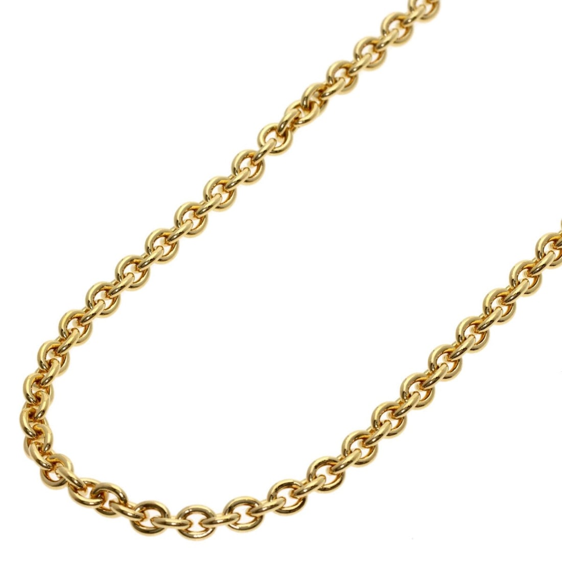 Bulgari Chain 50cm Necklace 18K Yellow Gold Women's BVLGARI: --- Catalog ---Category: SizeNeck Circumference: 50 cm / 19.68''Category: DesignGender: WomenMaterial: Yellow gold (18K)Necklace Type: NecklaceCategory: GeneralBrand: Bvlgari--- Item List ---Section: 