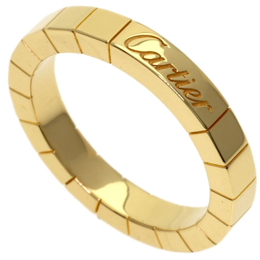 Cartier Lanieres #49 Ring, 18K Yellow Gold, Women's.: --- Catalog ---Category: SizeJP Size: 9US Size: 5Category: DesignType: Band ringGender: WomenMaterial: Yellow gold (18K)Category: GeneralBrand: Cartier--- Item List ---Section: ConditionRanking: Rank 