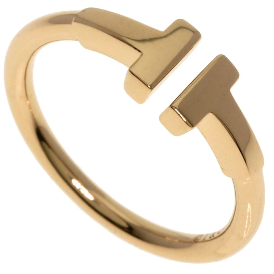 Tiffany & Co. T Wire Ring, 18K Pink Gold, Women's.: --- Catalog ---Category: SizeJP Size: 10US Size: 5.5Category: DesignType: Band ringGender: WomenMaterial: Pink gold (18K)Category: GeneralBrand: Tiffany--- Item List ---Section: ConditionRanking: Rank