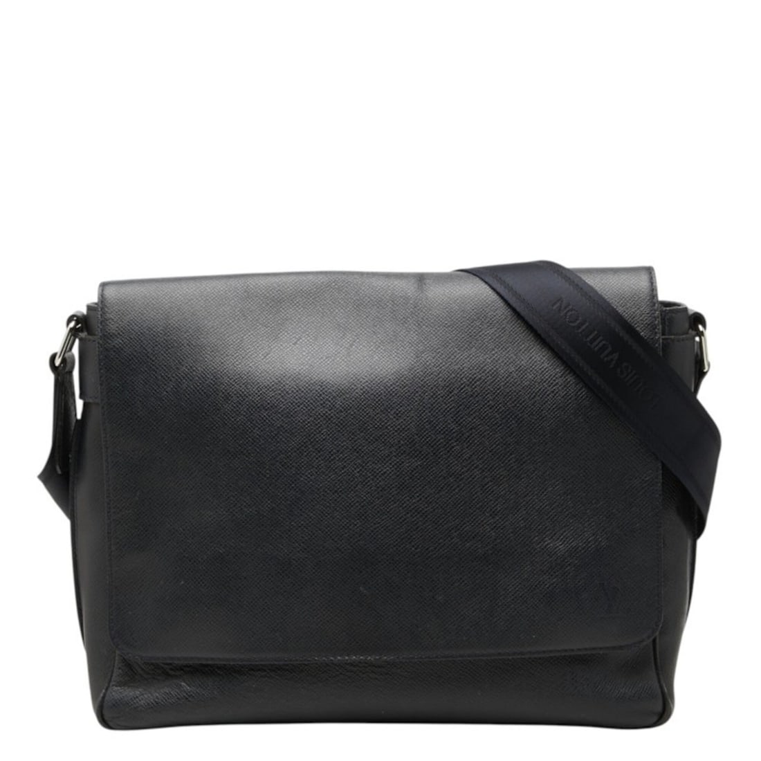Louis Vuitton Taiga Roman MM Crossbody Shoulder Bag Messenger M32624 Navy Leather Women's LOUIS: --- Catalog ---Category: SizeStrap Drop: 69cm / 27.16''Size (HxWxD): 25cm x 32cm x 9.5cm / 9.84'' x 12.59'' x 3.74''Category: DesignType: Messenger bag, Shoulder bagColor: NavyGender: WomenClosure: Ma