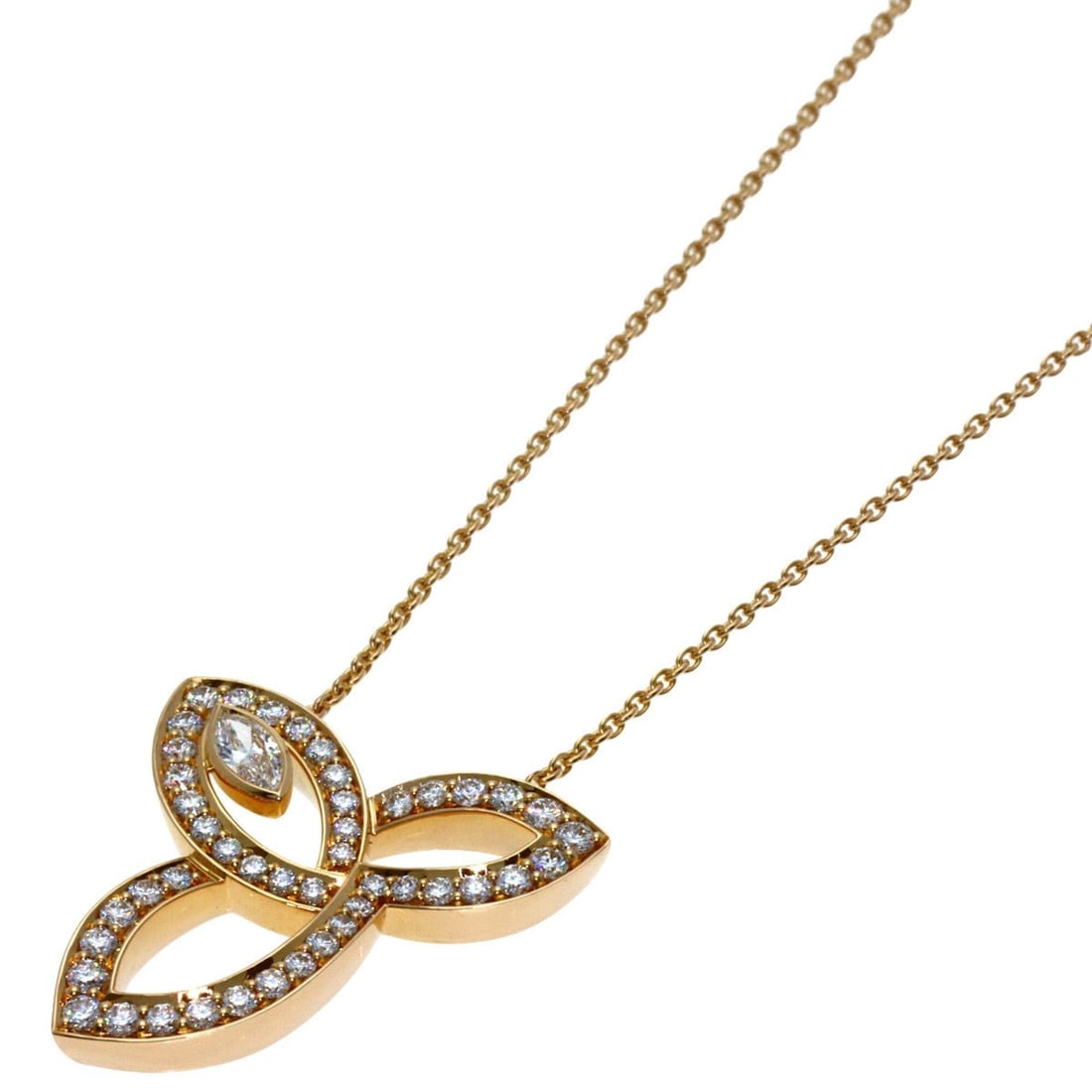 Harry Winston Lily Cluster Diamond PEDRMQRFLC Necklace 18K Pink Gold Women's HARRY WINSTON: --- Catalog ---Category: SizePendant Size: 23.4mm x 20.5mm / 0.92'' x 0.8''Neck Circumference: 40 cm / 15.74''Category: DesignGender: WomenMaterial: Pink gold (18K)Necklace Type: NecklaceCategory: Gen