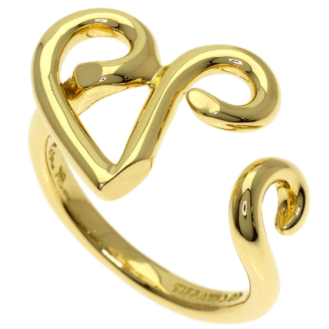 Tiffany & Co. Zodiac Aries Ring, 18K Yellow Gold, Women's.: --- Catalog ---Category: SizeJP Size: 9US Size: 5Category: DesignType: Band ringGender: WomenMaterial: Yellow gold (18K)Category: GeneralBrand: Tiffany--- Item List ---Section: ConditionRanking: Rank 