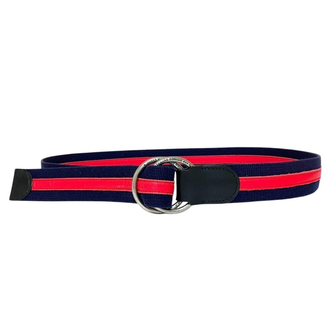 JUNYA WATANABE MAN Comme des Garçons Ring Belt WK-K303 Navy Red Men's (1 of 10)