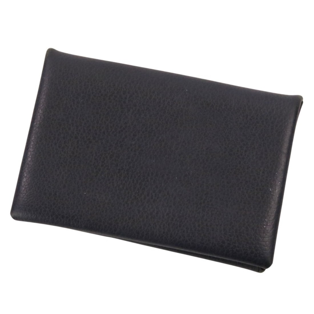 HERMES Calvi Evercolor Business Card Holder/Card Case, U Stamp, Blue Nuit (Dark Navy), Women's: --- Catalog ---Category: DesignType: Business card caseColor: Blue nuit, Dark navyGender: WomenMaterial: Leather Category: GeneralBrand: HermesCategory: Physical PropertiesSize (HxWxD): 7cm x 10.3cm x