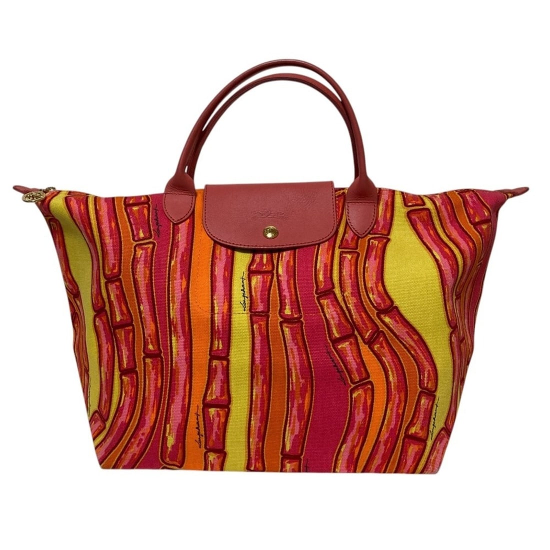 Longchamp Le Pliage Shopping Tote Bag, Pink, Women's: --- Catalog ---Category: SizeSize (HxWxD): 27cm x 47cm x 20cm / 10.62'' x 18.5'' x 7.87''Category: DesignType: Tote bagColor: PinkGender: WomenCategory: GeneralBrand: Longchamp--- Item List ---Section