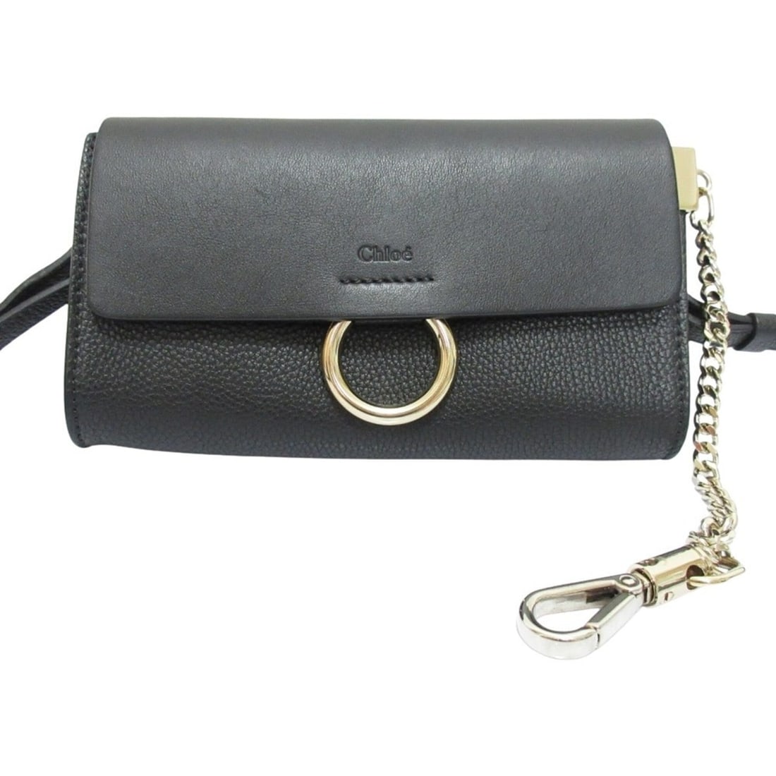 Chloé Chloe Faye Leather Mini Shoulder Bag, Black, for Women: --- Catalog ---Category: SizeSize (HxWxD): 11.5cm x 18cm x 3cm / 4.52'' x 7.08'' x 1.18''Category: DesignType: Shoulder bagColor: BlackGender: WomenMaterial: Leather Category: GeneralBrand: Chloé--- 