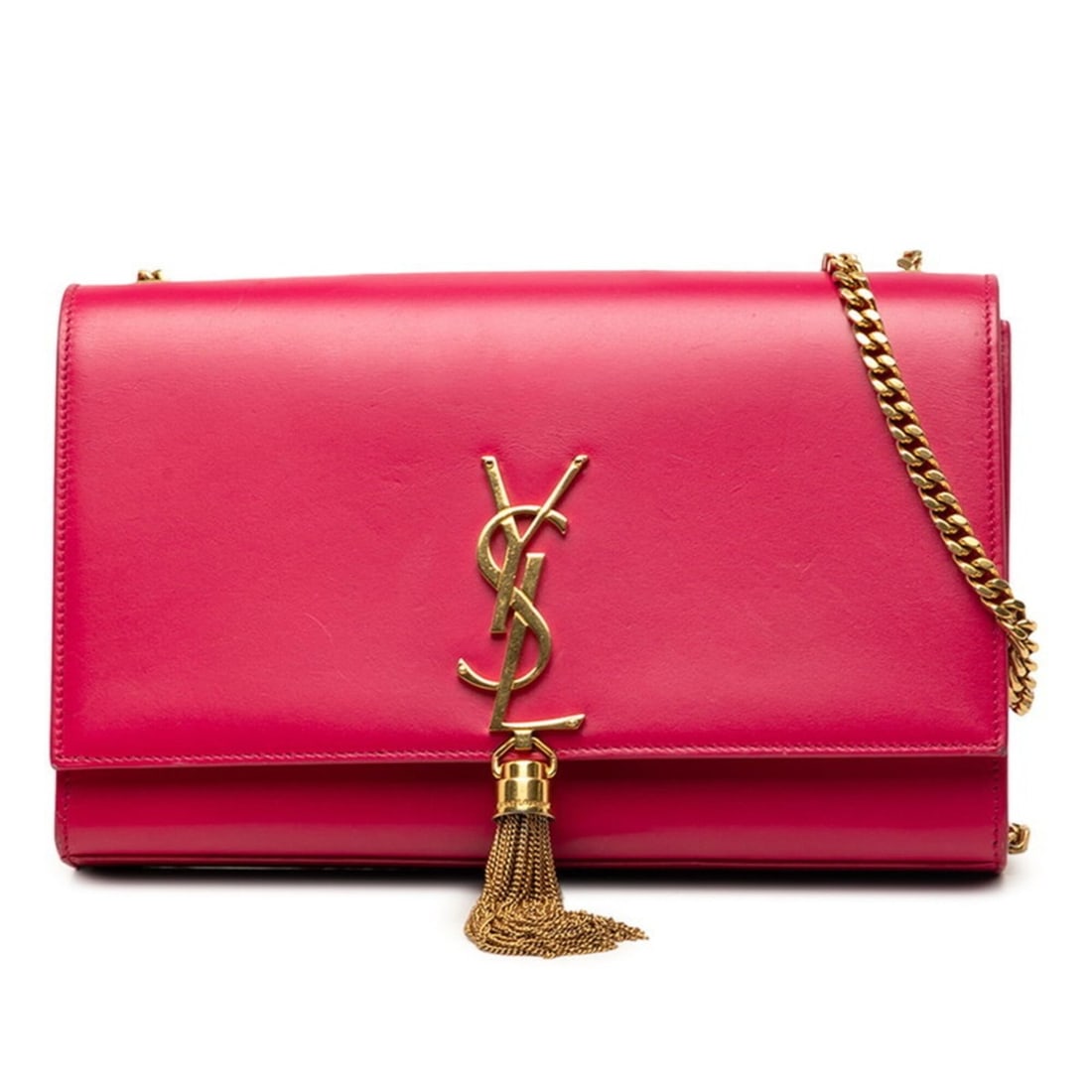 Saint Laurent YSL Logo Kate Crossbody Chain Shoulder Bag 354119 Pink Leather Women's SAINT LAURENT: --- Catalog ---Category: SizeStrap Drop: 48.5cm / 19.09''Size (HxWxD): 15cm x 24cm x 5cm / 5.9'' x 9.44'' x 1.96''Category: DesignType: Shoulder bagColor: PinkGender: WomenClosure: MagnetMaterial: Lea