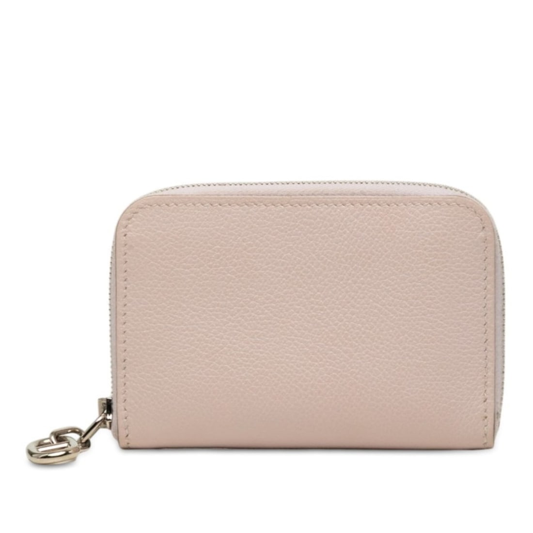 Hermes Zip Ango Chaine d'Ancre Mauve Pale Wallet/Coin Purse, Pale, Silver Hardware, Evergrain, (1 of 16)