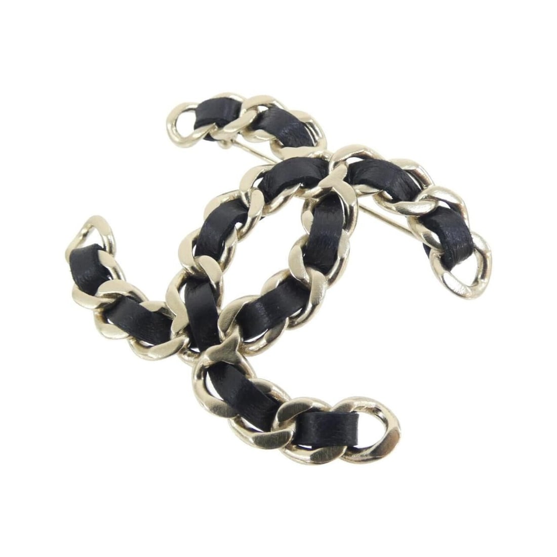 Chanel 96202 Brooch: --- Catalog ---Category: SizeSize (HxWxD): 4.3cm x 5.5cm / 1.69'' x 2.16''Category: DesignType: BroochColor: BlackGender: WomenMaterial: LeatherCategory: GeneralMPN: 96202Brand: Chanel--- Item List