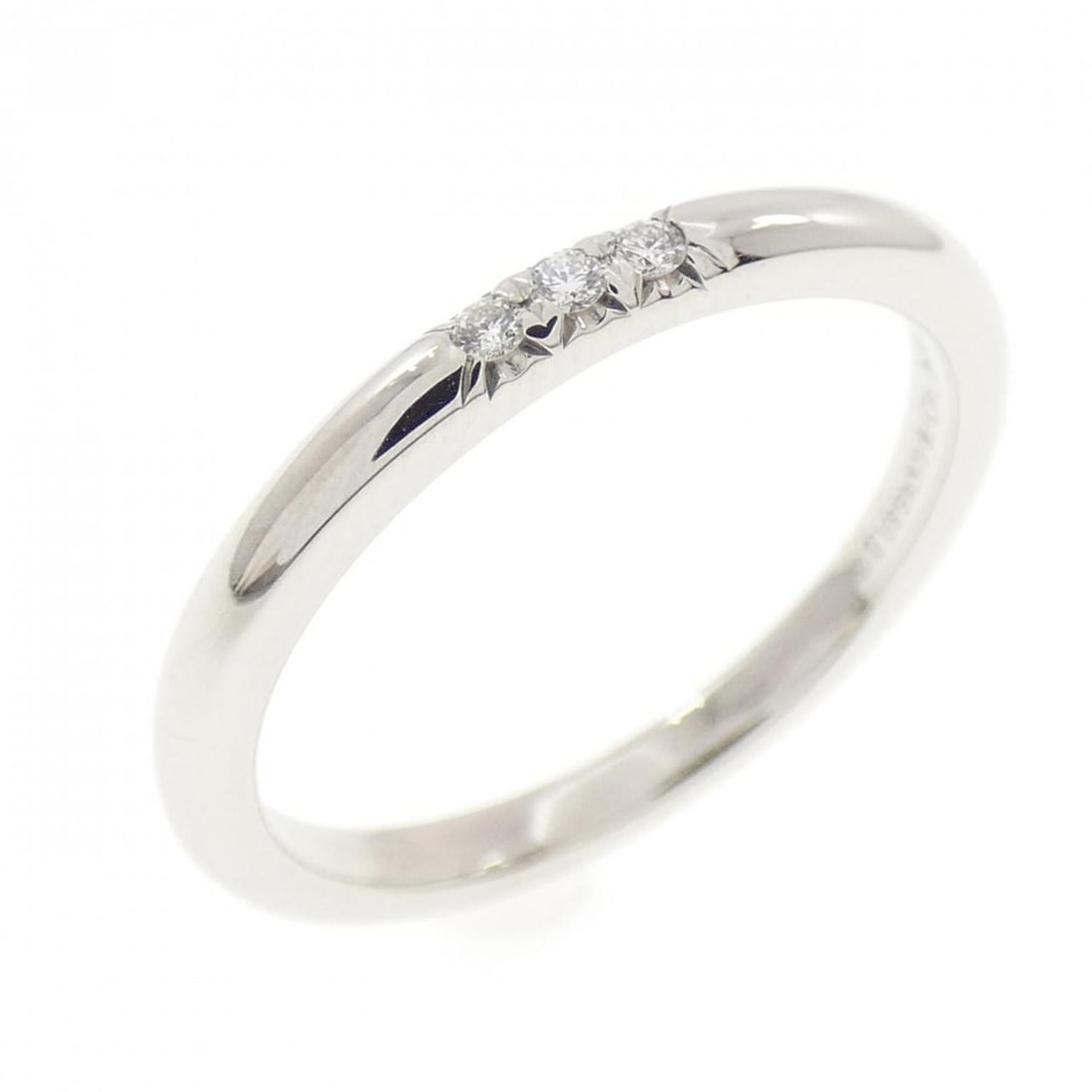 Tiffany Band Ring: --- Catalog ---Category: SizeJP Size: 10.0US Size: 5.5Category: DesignType: Band ringStone: DiamondGender: WomenMaterial: Platinum 950Category: GeneralBrand: Tiffany--- Item List ---Section: