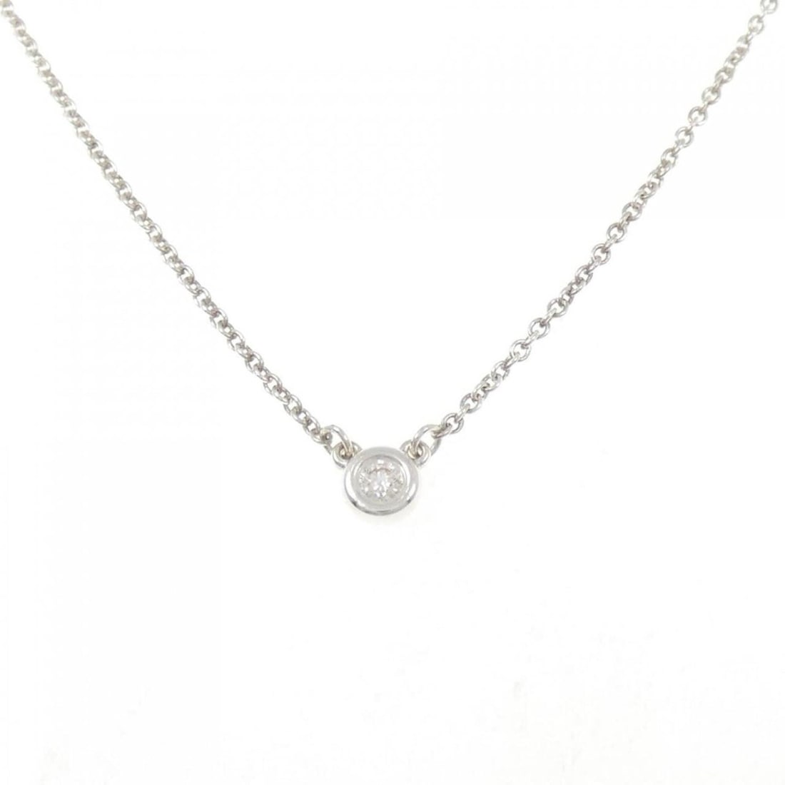 Tiffany & Co. By the Yard Necklace: --- Catalog ---Category: SizePendant Size: 4.2mm / 0.16''Neck Circumference: 41 cm / 16.14''Category: DesignStone: DiamondGender: WomenMaterial: Silver 925Necklace Type: NecklaceCategory: