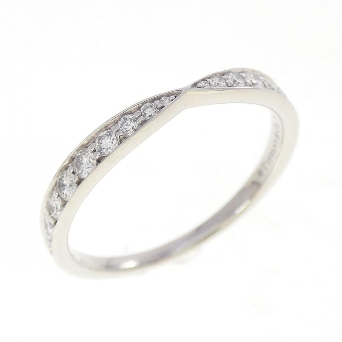 Tiffany Harmony Ring 0.23CT: --- Catalog ---Category: SizeJP Size: 13.0US Size: 6.5Category: DesignType: Band ringStone: DiamondGender: WomenMaterial: Platinum 950Category: GeneralMPN: 60004581Brand: Tiffany--- Item List