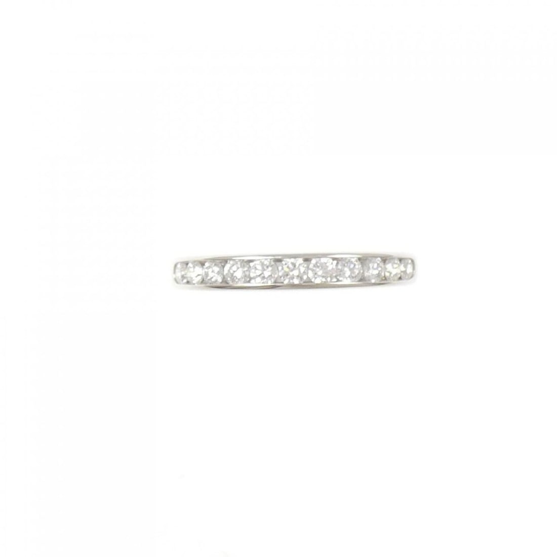 Tiffany Half Circle Channel Setting Ring - 2