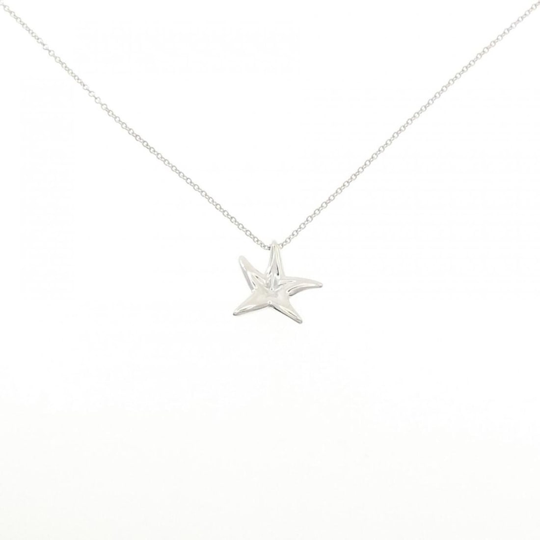 Tiffany Starfish Necklace: --- Catalog ---Category: SizePendant Size: 14.7mm x 14.2mm / 0.57'' x 0.55''Neck Circumference: 41 cm / 16.14''Category: DesignGender: WomenMaterial: Silver 925Pendant Type: PendantNecklace Type: Neck