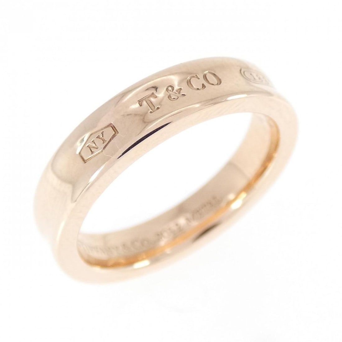 Tiffany & Co. 1837 Ring: --- Catalog ---Category: SizeJP Size: 9.0US Size: 5Category: DesignType: Band ringGender: WomenCategory: GeneralMPN: 60141951Brand: Tiffany--- Item List ---Section: ConditionRanking: Rank A Used - A