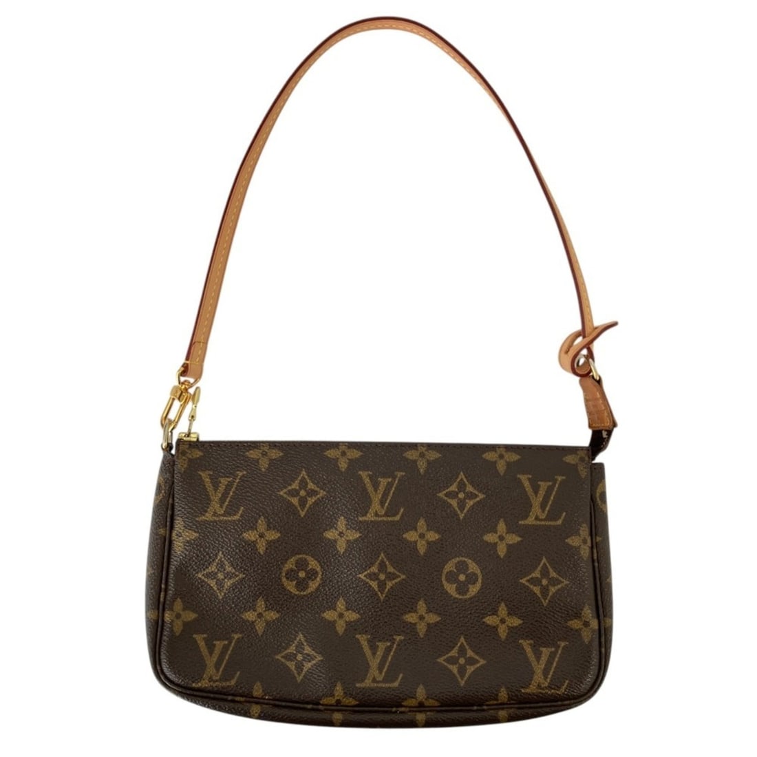 LOUIS VUITTON Louis Vuitton Monogram Accessoires Pochette Accessory Pouch M51980 Brown Women's: --- Catalog ---Category: SizeSize (HxWxD): 13cm x 21cm x 4cm / 5.11'' x 8.26'' x 1.57''Handle Length: 52cm / 20.47''Category: DesignType: Pochette, PouchColor: MonogramGender: WomenMaterial: Monogram 