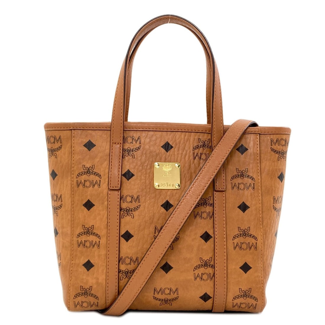 MCM 2-Way Handbag, PVC, Women's: --- Catalog ---Category: SizeSize (HxWxD): 19cm x 19cm x 9cm / 7.48'' x 7.48'' x 3.54''Strap Length: 108cm - 124cm / 42.51'' - 48.81''Handle Length: 26cm / 10.23''Category: DesignType: HandbagColor: B