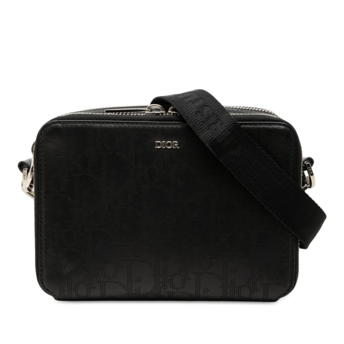 Christian Dior Dior Oblique Galaxy Crossbody Shoulder Bag, Black Leather, Women's: --- Catalog ---Category: SizeStrap Drop: 63cm / 24.8''Size (HxWxD): 12cm x 17cm x 5cm / 4.72'' x 6.69'' x 1.96''Category: DesignType: Shoulder bagColor: BlackGender: WomenClosure: ZipperMaterial: Leat
