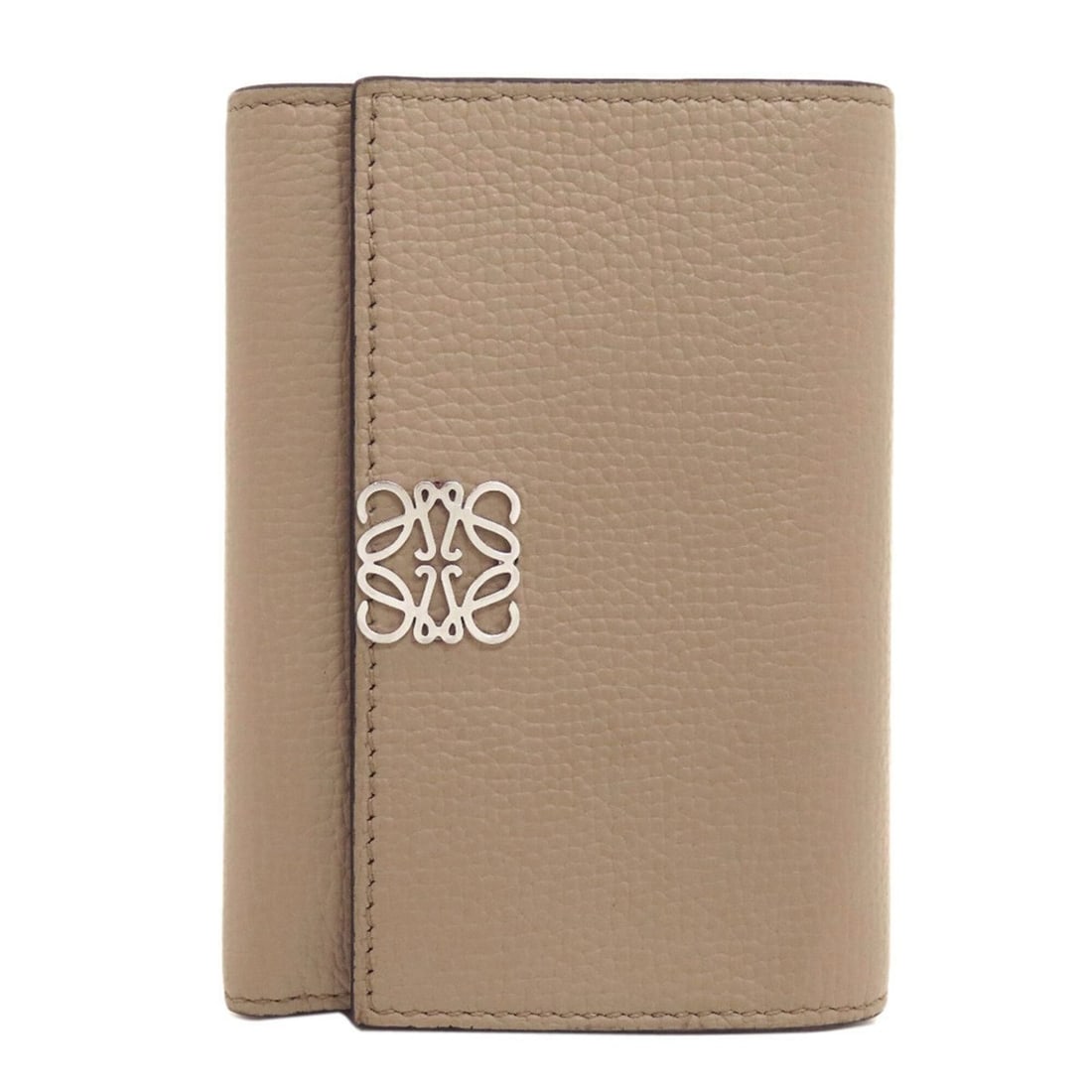 Loewe Vertical Wallet Tri-fold Calfskin Women's LOEWE: --- Catalog ---Category: SizeSize (HxWxD): 11.5cm x 8cm x 2cm / 4.52'' x 3.14'' x 0.78''Category: DesignType: Wallet (tri-fold)Color: BrownGender: WomenMaterial: Leather Leather/Fur Type: CalfskinCate