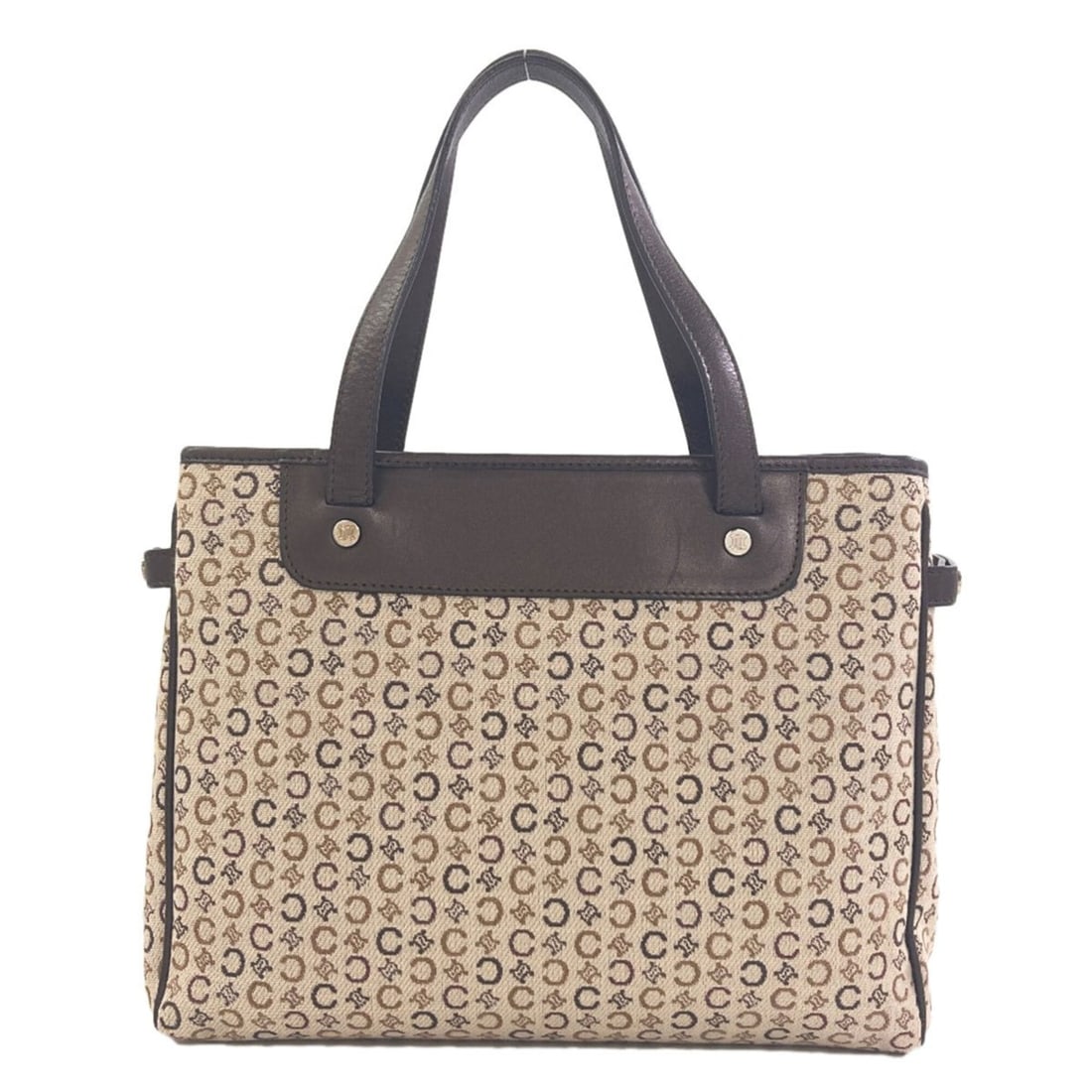 Celine C Macadam Tote Bag, Canvas, Women's CELINE: --- Catalog ---Category: SizeSize (HxWxD): 22cm x 27cm x 9cm / 8.66'' x 10.62'' x 3.54''Handle Length: 34cm / 13.38''Category: DesignType: Tote bagColor: BrownGender: WomenMaterial: Canvas Category: G