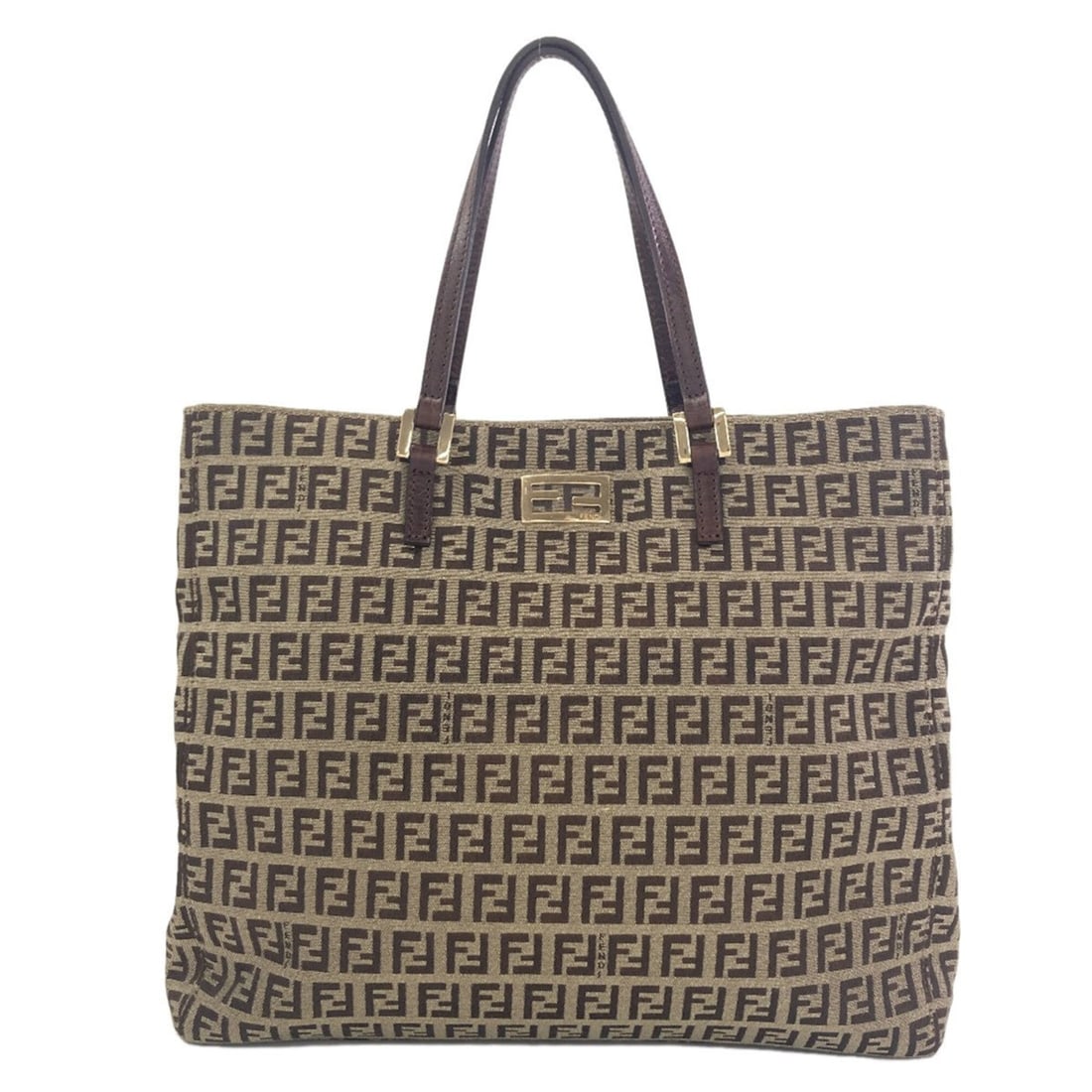 Fendi Zucchino Pattern Canvas Tote Bag for Women: --- Catalog ---Category: SizeSize (HxWxD): 26cm x 30cm x 8cm / 10.23'' x 11.81'' x 3.14''Handle Length: 35cm / 13.77''Category: DesignType: Tote bagColor: BrownGender: WomenMaterial: Canvas Category: 