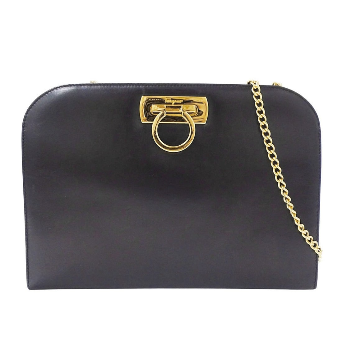Salvatore Ferragamo Ferragamo handbag for women, brand name, clutch bag, shoulder 2-way, Gancini (1 of 16)