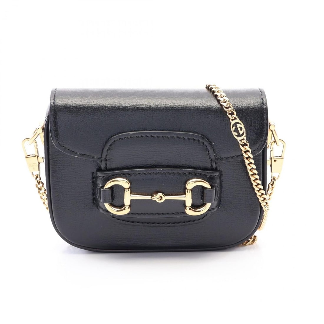 Gucci Horsebit 1955 Nano Bag Shoulder Handbag Leather Women's Black 760253: --- Catalog ---Category: SizeSize (HxWxD): 9cm x 12cm x 4cm / 3.54'' x 4.72'' x 1.57''Category: DesignType: Handbag, Shoulder bagColor: BlackGender: WomenMaterial: Leather Category: GeneralMPN: 760253