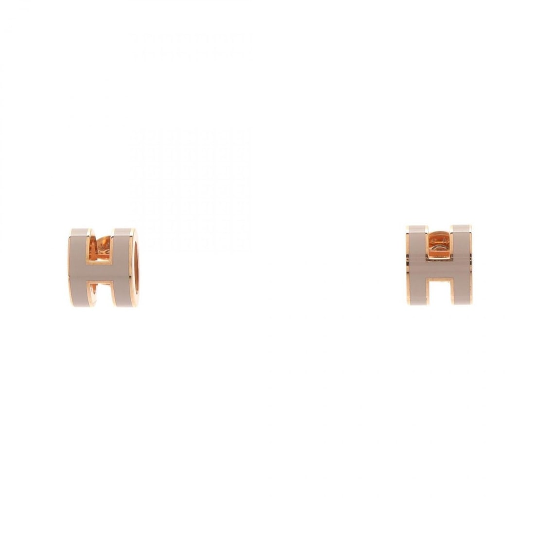 Hermes Mini Pop H Earrings, Gold Plated (GP), Women's, Gold/Beige Tones: --- Catalog ---Category: SizeSize (HxWxD): 9.00mm x 7.00mm / 0.35'' x 0.28''Category: DesignType: Stud earringsColor: Beige, GoldGender: WomenMaterial: Gold platingCategory: GeneralBrand: Hermes--- It