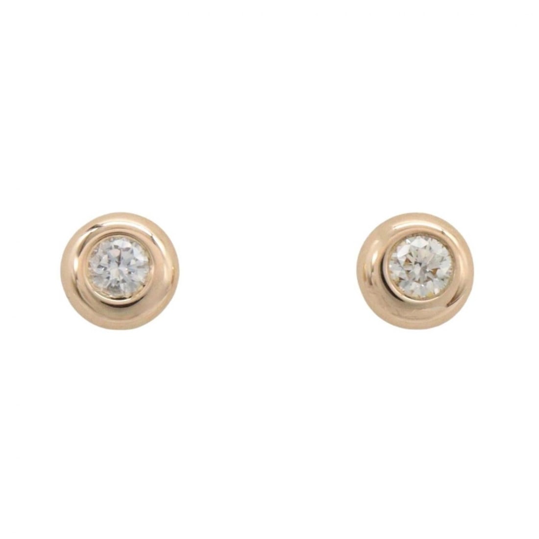 Tiffany & Co. By the Yard Earrings, 18K Pink Gold (PG) Diamond Women's, Tone, Clear 60017594: --- Catalog ---Category: SizeWeight: 1.4g / 0.04oz.Size (HxWxD): 4.00mm x 4.00mm / 0.16'' x 0.16''Category: DesignType: Stud earringsColor: Clear, GoldStone: DiamondGender: WomenMaterial: Pink gold (1
