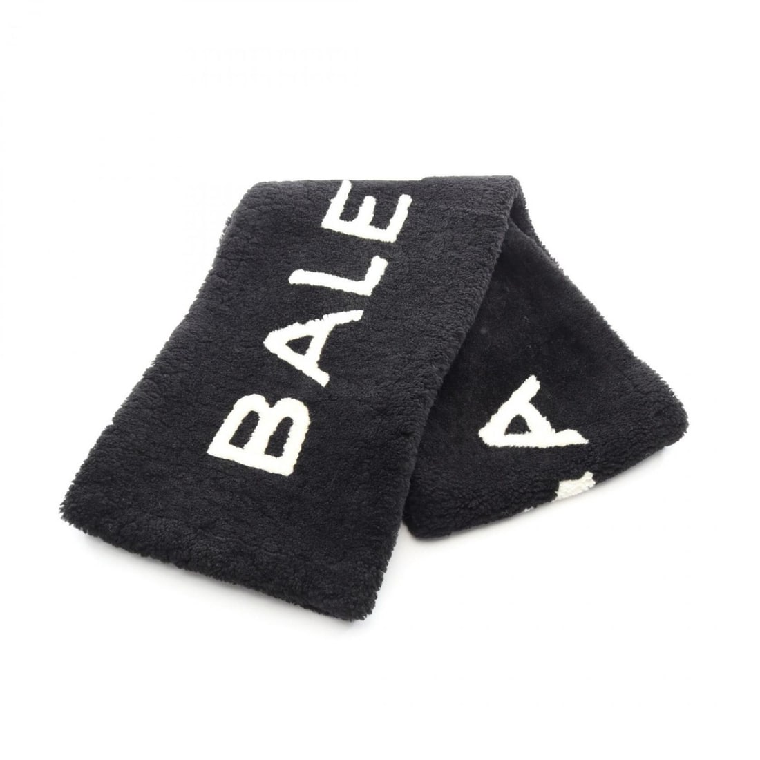Balenciaga logo scarf, sheepskin, men's and women's, black.: --- Catalog ---Category: SizeSize (LxW): 1.96m x 33cm / 77.16'' x 12.99''Category: DesignType: StoleColor: BlackGender: Men,WomenMaterial: Leather Leather/Fur Type: MoutonCategory: GeneralBrand: Balen